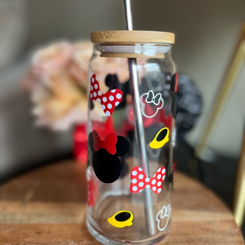 Mouska Minnie 20 oz Glasscan cup